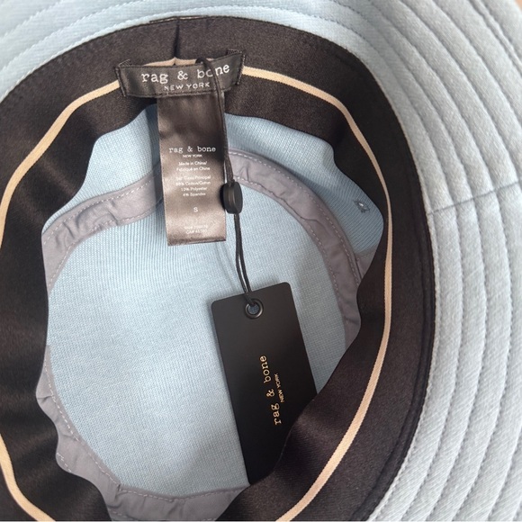 NWT Rag & Bone women's Aron Bucket Hat - size Small - Blue - Picture 5 of 6